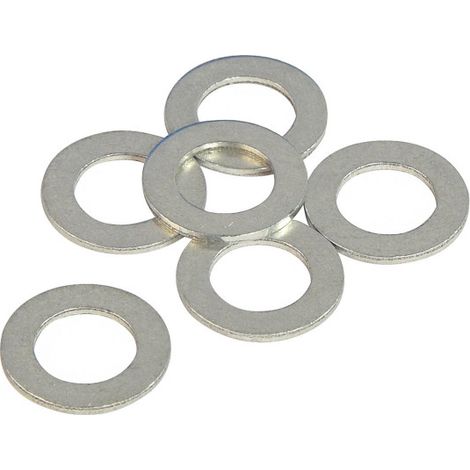 Joints vidange X 6 – aluminium – 12 x 21 x 1.5 mm