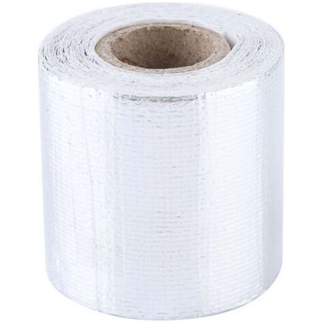 Bouclier Thermique - Ruban Réfléchissant En Papier D'aluminium Adhésif - Pour Pare-Feu Moteur Compartiment Et Cloisons - 5 m x 5 cm (1/5)