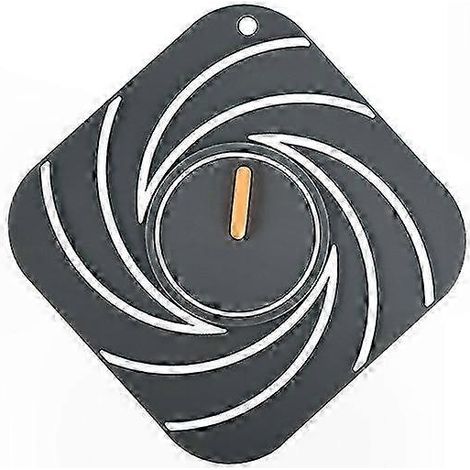 Bouchon de Drain de Baignoire en Silicone 15cm, Anti-Cheveux pour Douche et Baignoire, Filtre Anti-Odeurs et Anti-Débris, Couleur Gris, Empêche les Bouchons, Protection de Canalisation (1/4)