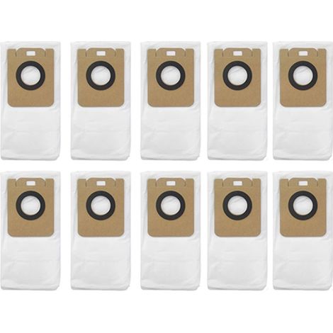 10er-Pack Beutel für Xiaomi Dreame Bot D10 Plus RLS3D Staubsauger – Zubehör und Ersatzteile – AquaForge (1/5)