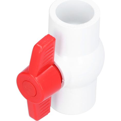 Accessoires pour vannes de contrôle de clapet anti-retour à passage direct en PVC pour tuyau d'irrigation de jardin DN15 (1/5)