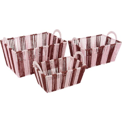 Cassette cherie rosso granato 37x18cm - Atmosphera créateur d'intérieur (1/5)
