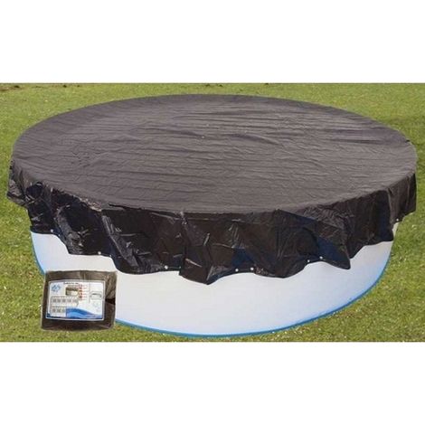 Couverture protection et hivernage Toi SWIMLUX piscine hors-sol ronde Ø400cm