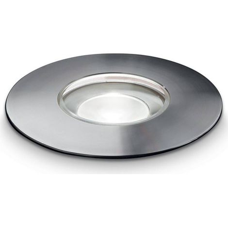 Ideal Lux Rocket - Foco empotrable exterior LED 1 luz Acero