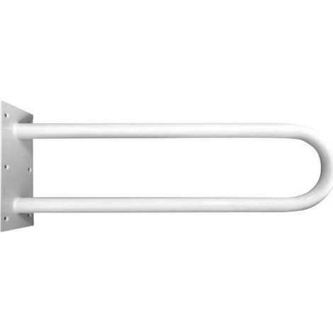 Barre d'appui en forme U HELP en blanc comaxite-Blanc-90x25x10cm-Blanc-- (1/4)