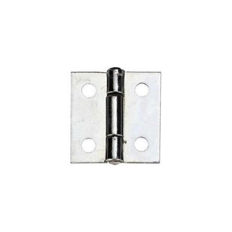 2 PEZZI CERNIERE CERNIERA A LIBRO ALI PIANE 20x25 mm PER MOBILE IN LEGNO