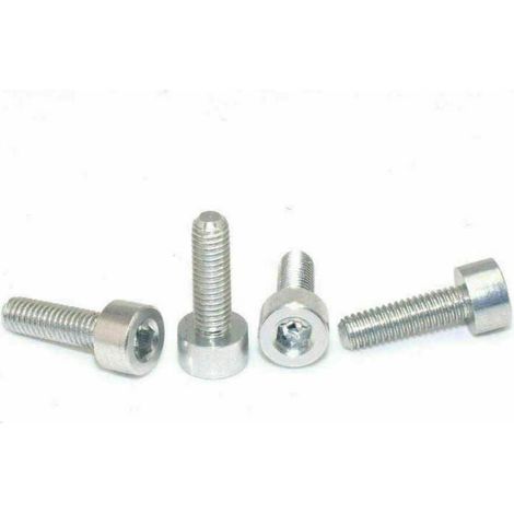 7075 Aluminium Alloy Cup Head Hex Socket Screws Model Hexagon Bolts M3x6/8/10mm M36mm  Metal (1/4)