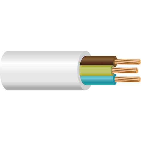 Cable Manguera Onlex Blanco 3X1,5 Mm Onlex 23013
