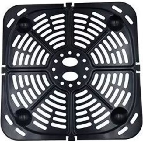 Plaque de cuisson pour Air Fryer pour des résultats croustillants, lavable au lave-vaisselle, pièce détachée,Diamètre 21.2cm (1/2)