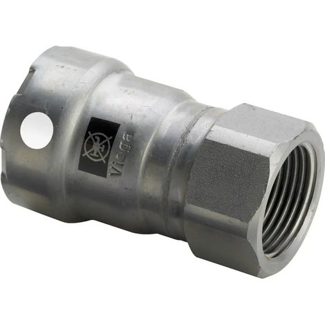Viega Manguito reductor en S Megapress, DN 15, Rp 1/2 acero no aleado, recubrimiento de zinc-níquel Modelo 4312, 769758