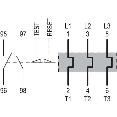 Rele' Termico 0,9-1,5A ( LOVATO cod. 11RF91V5 ) (1/3)