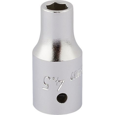 Draper 4.5mm 1/4-Inch Drive Hexagon Socket (Model 11092) - Metric Square Drive Elora Hex Socket (1/5)