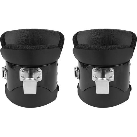 Lot de 2 Bottes de gravité avec Verrouillage de sécurité, Bottes d'inversion pour entraînement par gravité, pour surplomb sur Le Dos et entraînement ABS (1/5)