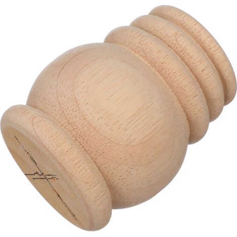 Pieds de meubles en bois massif : pieds de table ronds en bois de 3,9 pouces de haut, adaptés aux canapés, pièces de rechange pour pieds de canapé, supports de pieds de meubles, pieds en bois pour cau (1/5)