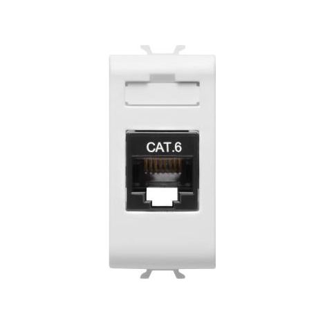 CONNECTEUR RJ45 1M CAT. 6 UTP CHORUS BL GEWISS GW10423
