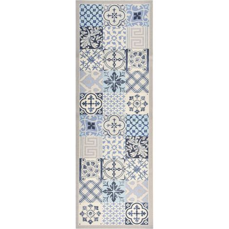 Tapis de cuisine lavable, mosaïque, 60 x 180 cm