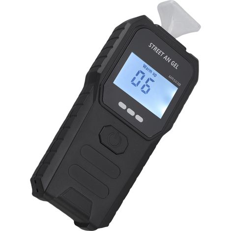 Alcootest portable de haute précision, de qualité professionnelle, avec écran numérique LCD et 5 embouts buccaux. (1/5)