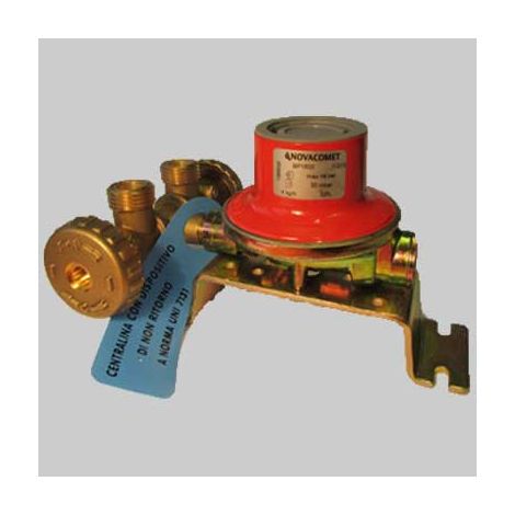 MINICENTRALINA 2 ATTACCHI CON REGOLATORE  Kg 10 con regolatore BP 2205     NOVACOMET
