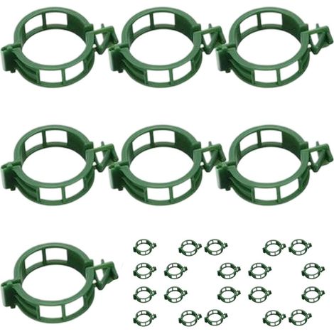 Clips de tuteurage pour plantes (100 unités) (1/5)