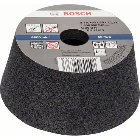 Bosch PRO Metal Konischer Schleiftopf, 90 x 110 x 55 mm, G30 (1/3)
