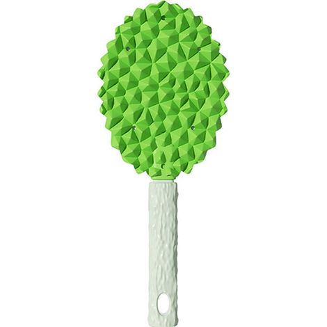 Brosse multifonctionnelle pour poils d'animaux - Brosse de toilettage multifonctionnelle - Accessoire pour animaux - Jaune (1/5)