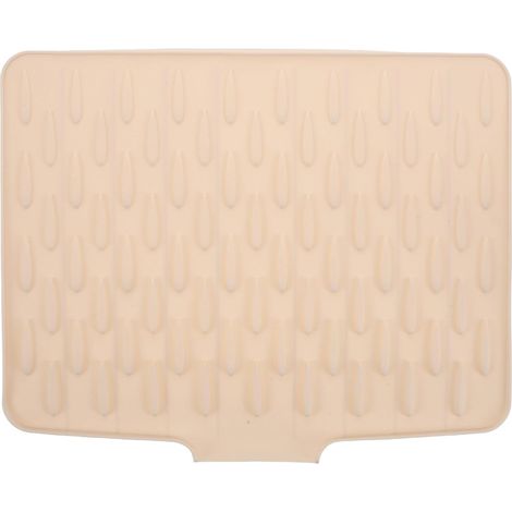 CCYKXA Silicone Draining Mat with Heat-Resistant, Leak-Proof and Non-Slip Edge for Kitchen Worktop or Sink (1/5)