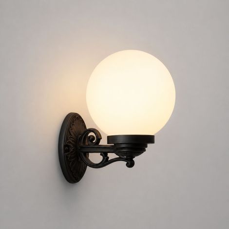 Aplique De Pared Exterior Globo "NAUTA" - E27 - IP44