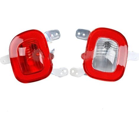 Feux Brouillard Pour Jeep Pour Renegade 2015 16 17 2018 Sans Ampoules Voiture Gauche Droite Réflecteur Pare-chocs Arrière Feu Stop Antibrouillard Clignotant(Left and Right) (1/4)