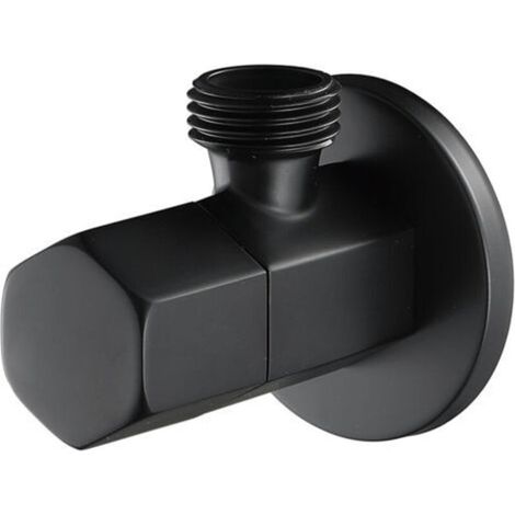 Robinets D Arret - Laiton G1/2 - Pour Douche Et WC - Triangulaire - 1 Piece (1/5)