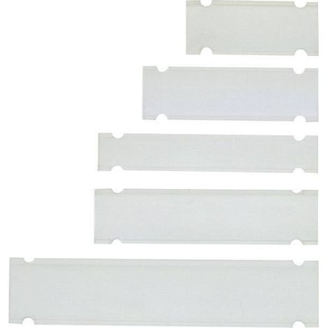 Porte-étiquette avec collier de serrage LAPP CAB 12-38 83259080 Surface d'étiquetage: 38 x 12 mm tra (1/2)