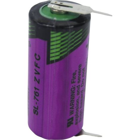 Tadiran Batteries SL 761 PR Batteria speciale 2/3 AA terminali a saldare a U Litio 3.6 V 1500 mAh 1 pz. (1/3)