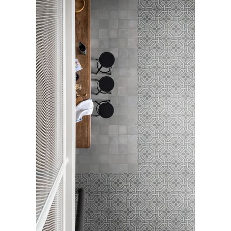 Carrelage Imitation Carreaux de Ciment D SEGNI BLEND Tappeto 7 20x20cm (1/2)