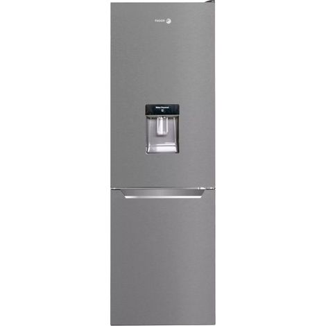 Refrigerador combinado de acero inoxidable No Frost de 60 cm y 322 L - FFN83222X - Fagor -
