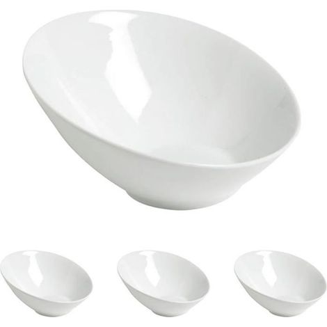 Cosy Trendy HB0032 Saladier en porcelaine-Blanc-D21,8XH10CM 21 cm SALADIER (1/5)