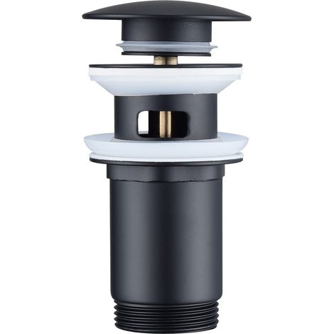 Scarico lavabo Pop-Up 1 1/4'', kit completo per lavandino con valvola a pressione, facile installazione e design resistente, compatibile con tutti i lavabi standard (1/5)