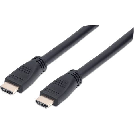 Manhattan Cavo HDMI CL3 High Speed con Ethernet A/A M/M 15m Nero (1/5)