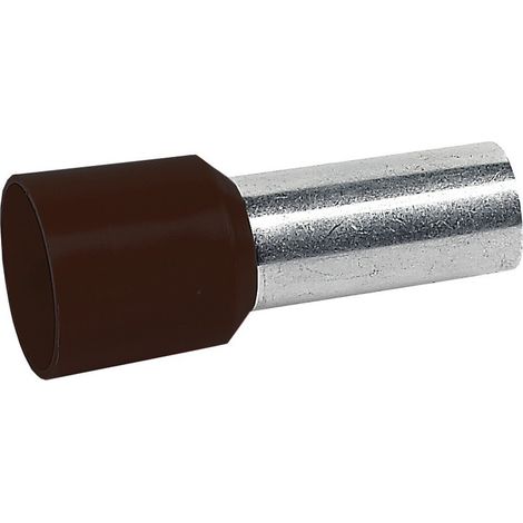 50 Embouts de câblage à collerette isolante Starfix simple unitaire pour conducteurs section 25mm² noir LEGRAND 037671