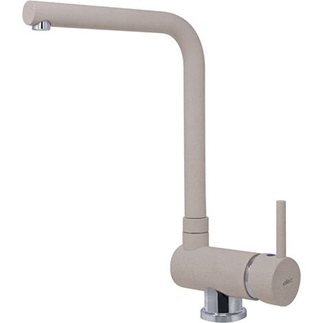 Elleci Danubio G51. Tipo di beccuccio: Standard, Colore del prodotto: Grigio, Materiale del rubinetto: Granitek. Altezza sopra la superficie di fissaggio (max): 32,8 cm, Distanza diffuso... - MGKDAN51 (1/2)