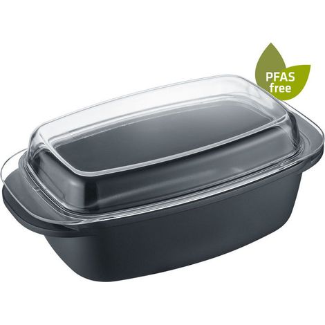 Berndes 095978 teglia da forno 5,2 L Rettangolare Alluminio, Ghisa Tegame per cottura al gratin
