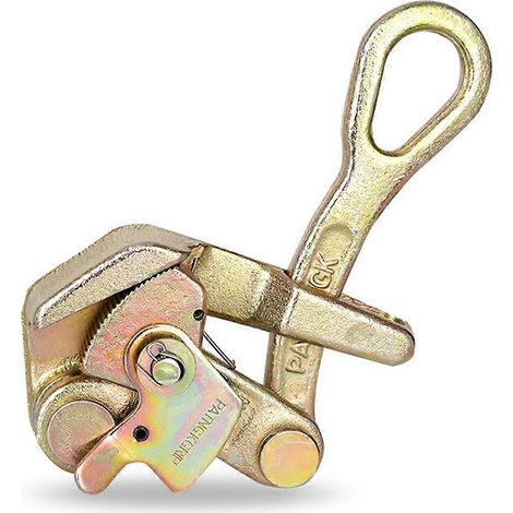 1T Stahlseilklemme, hochfester Seilspanner, für Bauzwecke, Drahtseilklemme (1/5)