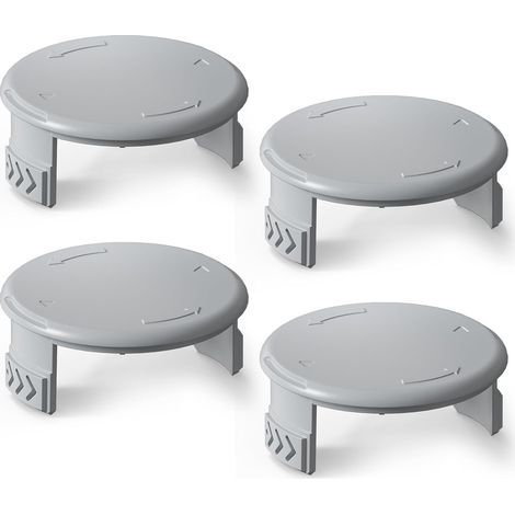 4 Pièce Couvercle de Bobine Compatible avec Ryobi Coupe Bordures, AC14HCA Capuchon de Bobine, Tondeuse Capuchon de Bobine Ressorts pour Ryobi Debroussailleuse (1/5)