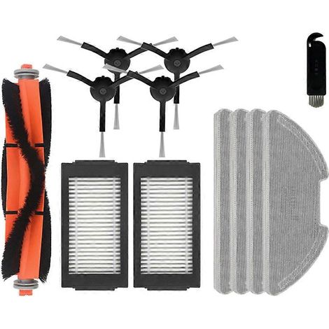 Filtre HEPA Lavage Chiffons Rouleau brosse latérale pour XiaoMi Mijia robot aspirateur laveur Pro/2 Pro/MJSTS1 accessoires d’aspirateur (1/5)