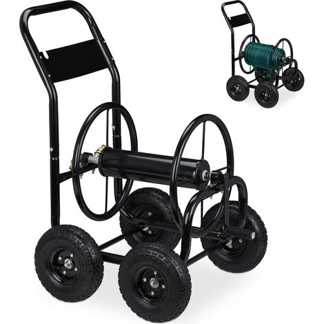Schlauchwagen metall schwarz