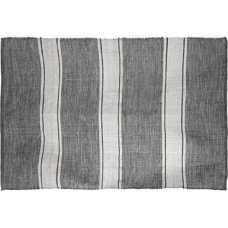 RPET tapis de jardin tissé rayé (1/3)