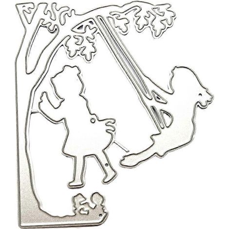 Stanzformen für Metall, Prägeschablone, Scrapbooking-Karten