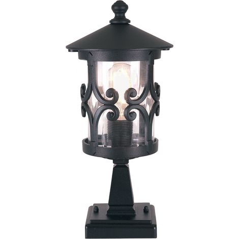 Elstead Hereford - Lampada da terra per esterni a 1 luce Nera, E27 (1/4)