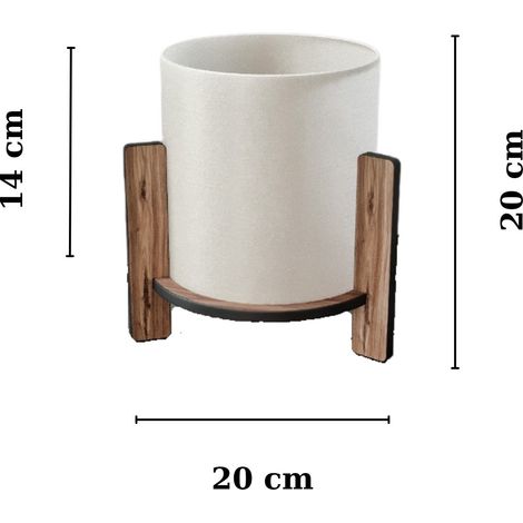Lámpara de mesa, lámpara de noche, lámpara de salón. Lamp 1 x E 27 Max 40 W Nuez (1/3)