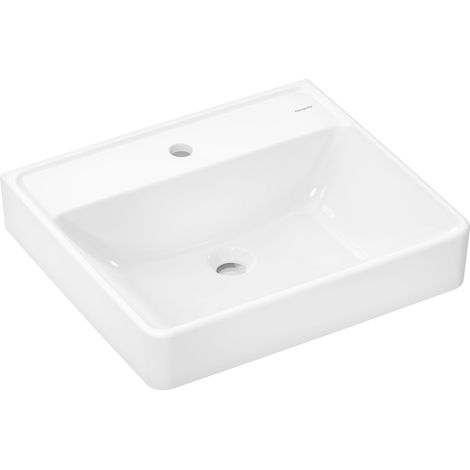 hansgrohe Xanuia Q lavabo, con agujero para grifo, sin