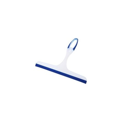 Tergivetro per doccia (1 pezzo), tergivetro in plastica blu per finestre, specchi e docce, pratico detergente per - Crezuo (1/4)