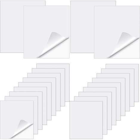 Lot de 20 patchs de réparation gonflables étanches en vinyle transparent pour piscines gonflables, bouées et matelas pneumatiques.